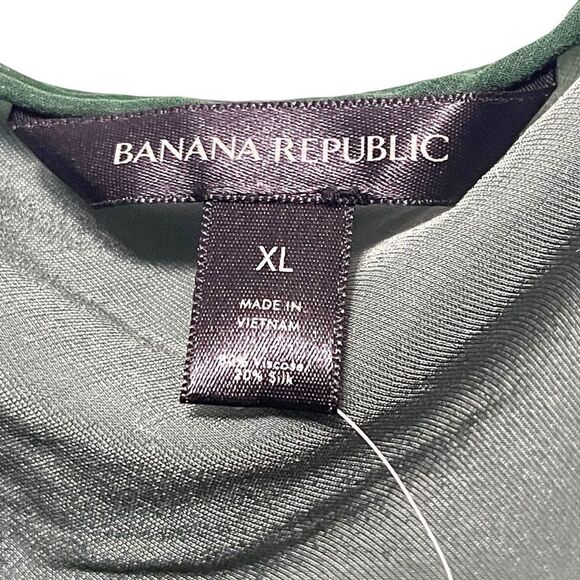 NWT BANANA REPUBLIC Velvet Draped Front Camisole Tank Top XL - Picture 4 of 8